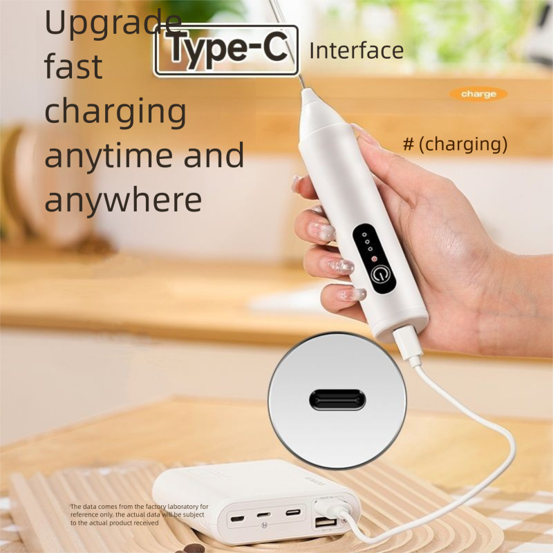Electric Egg Beater Home Use, Handheld Mixer Whipping, Mini Coffee Milk Powder Frother, Stirring Stick For Cream_voghion.com