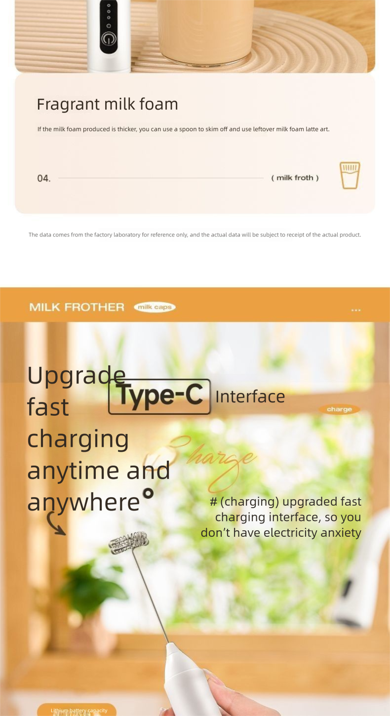 Electric Egg Beater Home Use, Handheld Mixer Whipping, Mini Coffee Milk Powder Frother, Stirring Stick For Cream_voghion.com