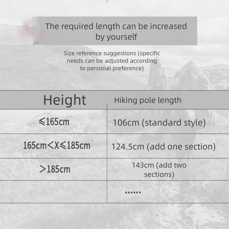 Trekking Poles Folding Multifunctional Outdoor Hiking Camping Self-defense Ultra-light Tactical Set Walking Stick_voghion.com