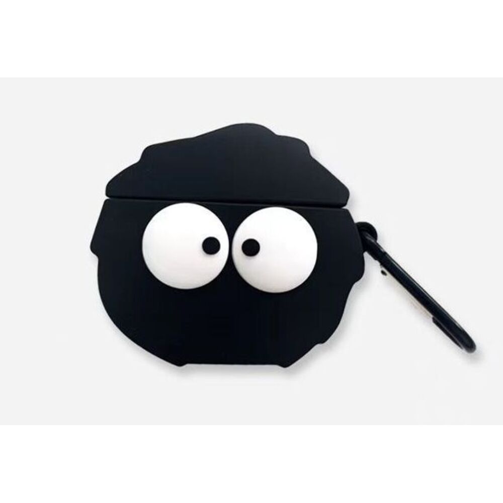 Cartoon Coal Ball 1/2 Generation Bluetooth Earphone Protective Case Pro3 Silicone Soft Shell_voghion.com