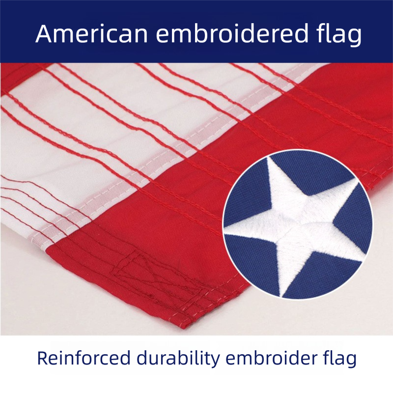 American Flag Bunting For Outdoor Independence Day Decoration_voghion.com