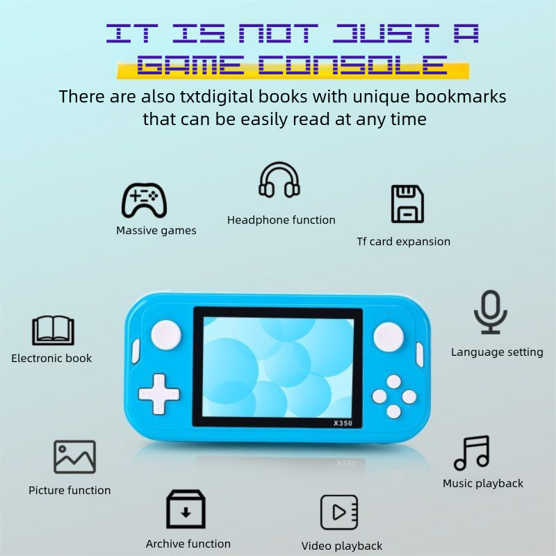 Handheld Game Boy Console Novel Pocket Monster Nostalgic Arcade King Of Fighters FC Childhood MD Class_voghion.com