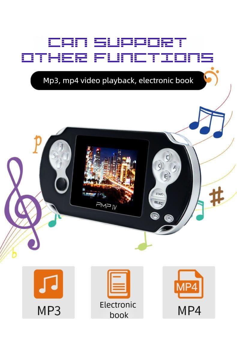 Mini console di gioco portatile nostalgica per bambini, regalo creativo per ragazzi_voghion.com