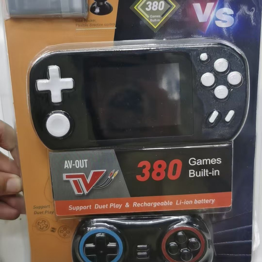 380 Color Screen Handheld Console For Children And A Pair Of Classic Retro Rechargeable Game Consoles_voghion.com