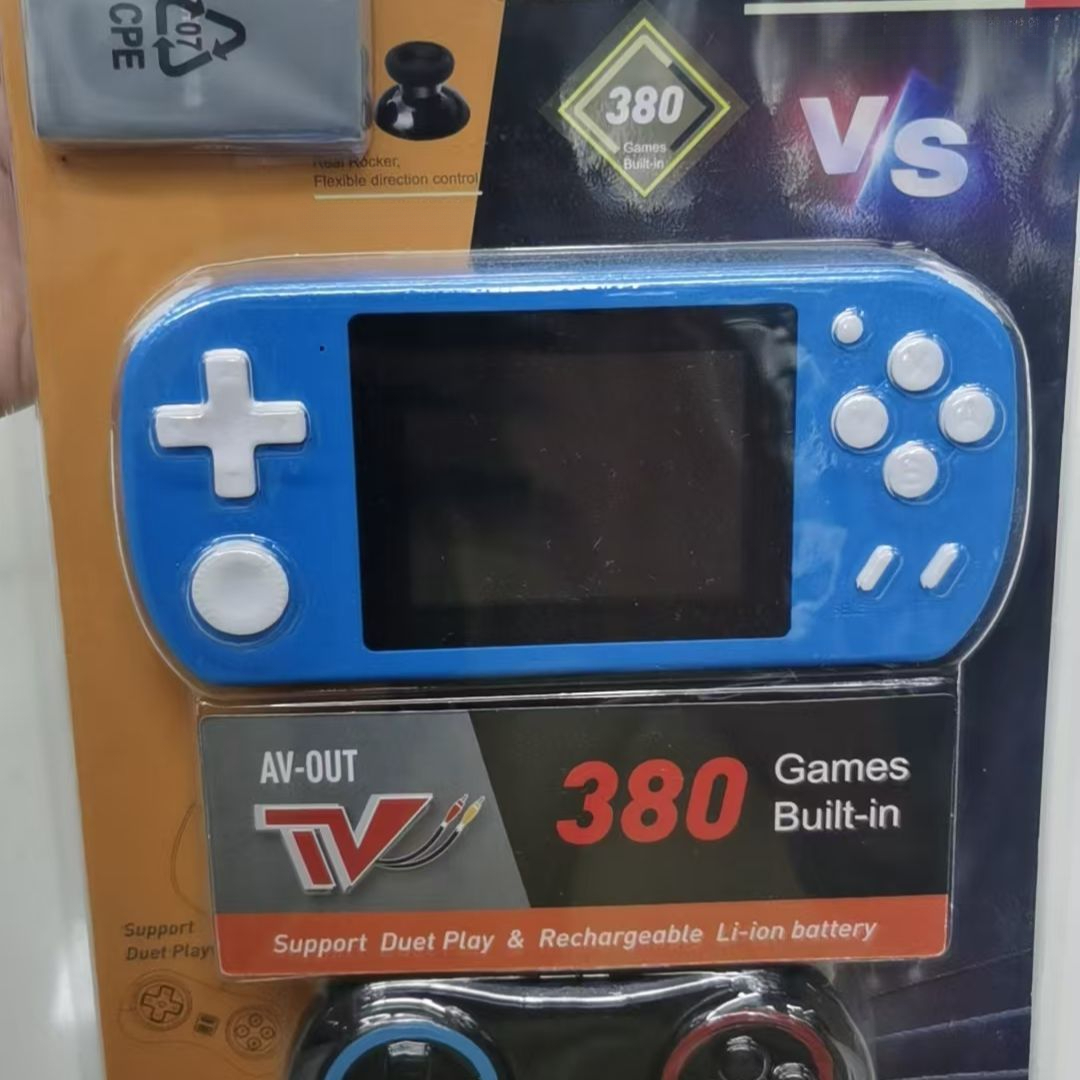 380 Color Screen Handheld Console For Children And A Pair Of Classic Retro Rechargeable Game Consoles_voghion.com