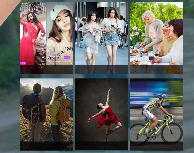 Smart Follow-up Handheld Gimbal F6 Sports Anti-Shake Three-Axis Face Tracking Stabilizer_voghion.com