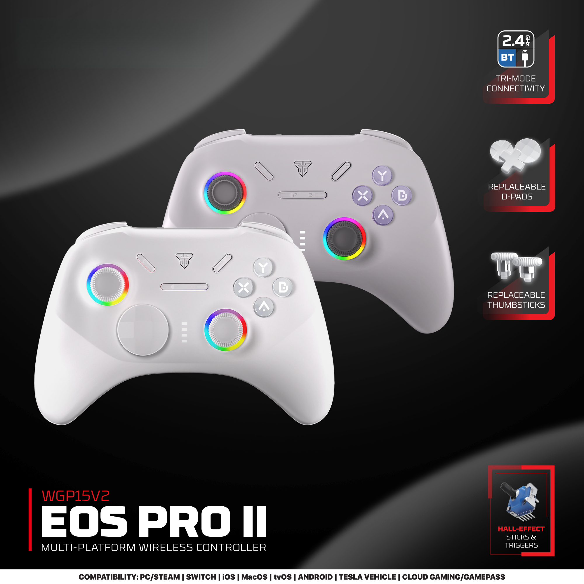 FANTECH WGP15v2 Three-Mode Switch Controller PC Gamepad_voghion.com