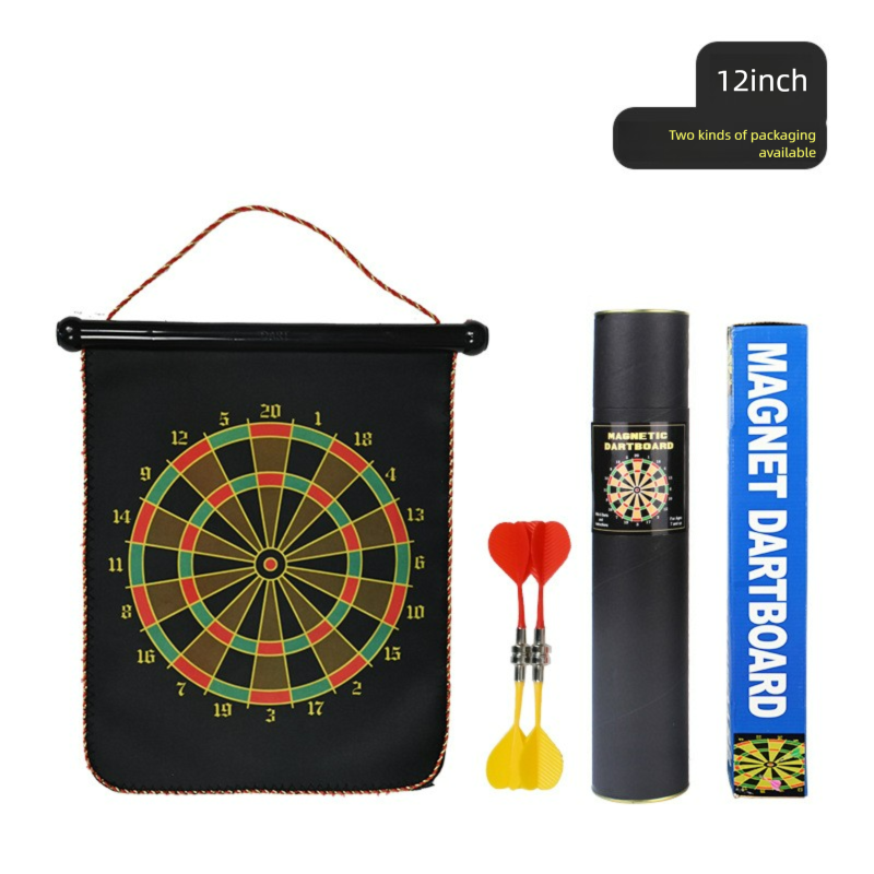 Set di freccette magnetiche bifacciali per genitori e figli, giocattolo per bambini, cartone animato, livello di competizione, doppio uso_voghion.com