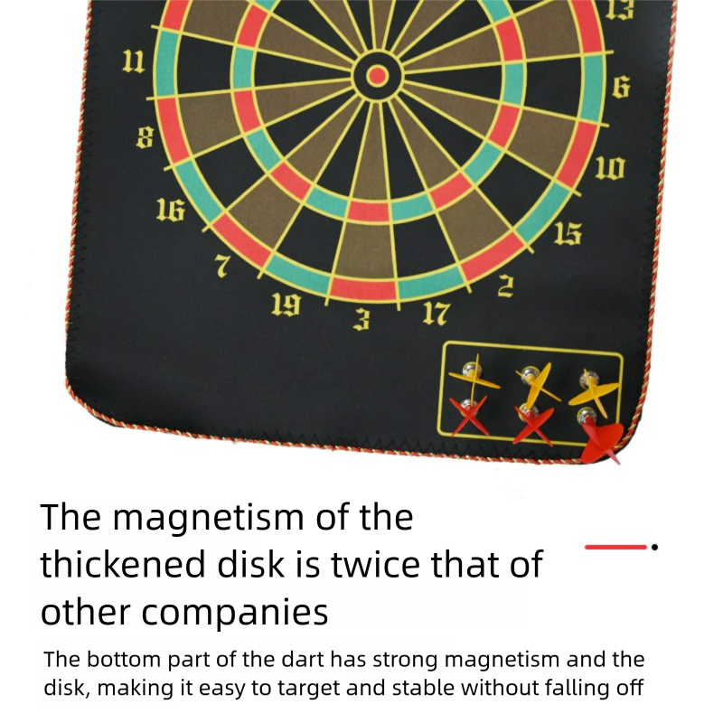 Set di freccette magnetiche bifacciali per genitori e figli, giocattolo per bambini, cartone animato, livello di competizione, doppio uso_voghion.com