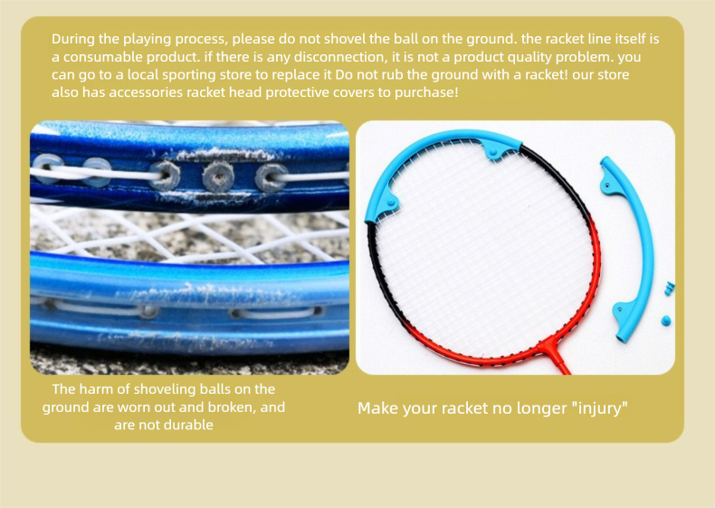 Wilson Badminton Racket Fiber Ultra-light Training Adult Durable Set Aluminum Carbon Integrated_voghion.com