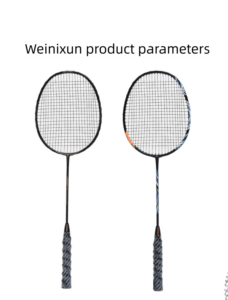 Wilson Badminton Racket Fiber Ultra-light Training Adult Durable Set Aluminum Carbon Integrated_voghion.com