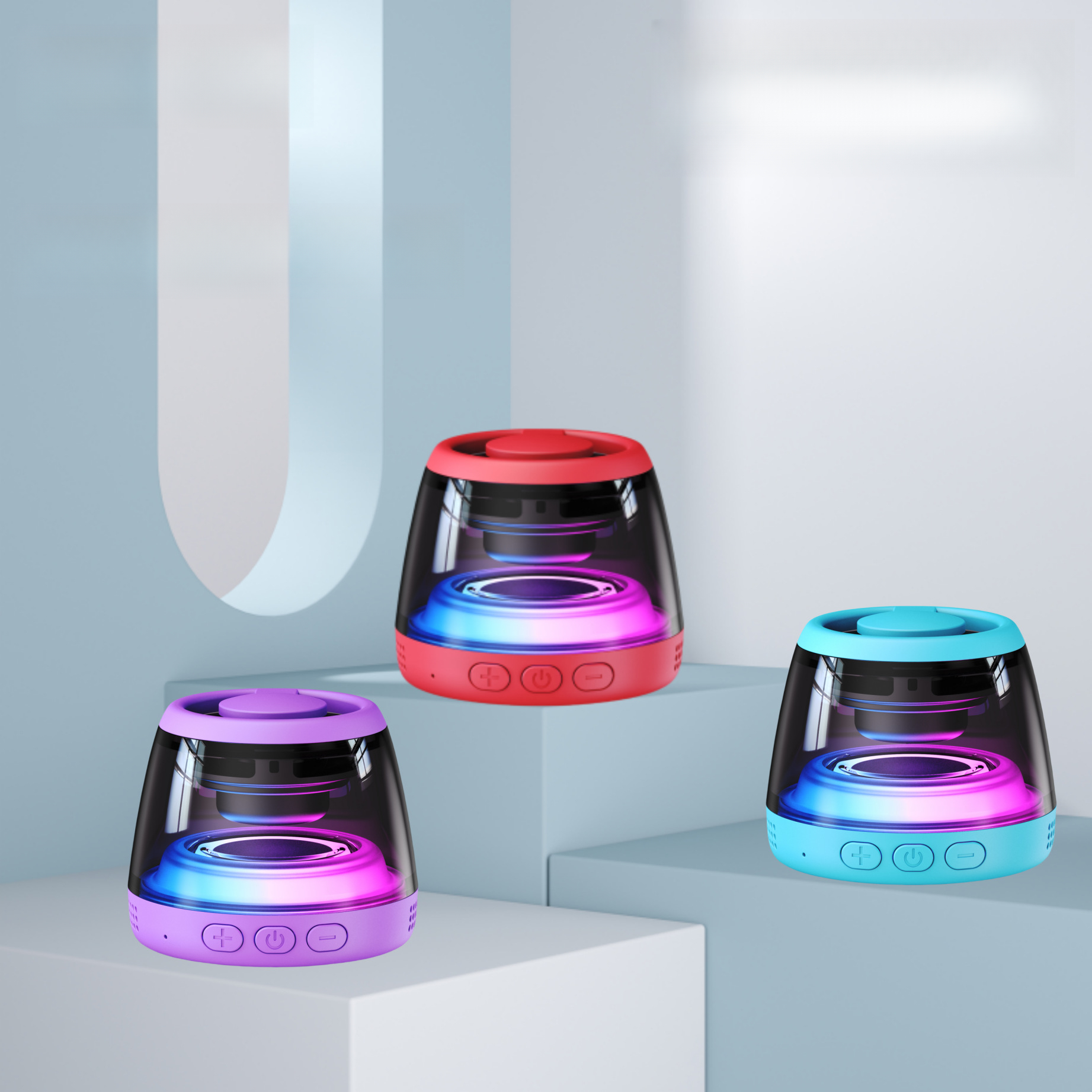 M2 Magnetyczny Bluetooth Prywatna Forma Mini Subwoofer Gamingowy Przenośny Głośnik Ze Smyczą_voghion.com