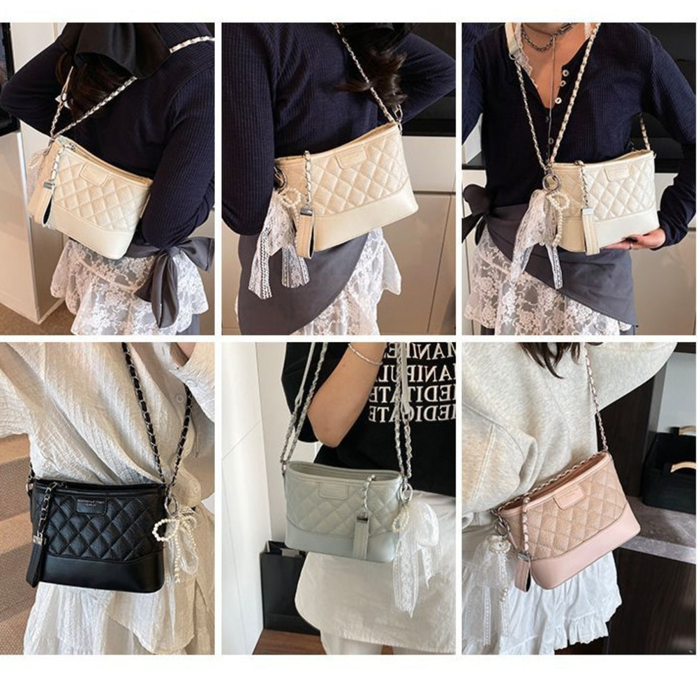 2025 New Fashion Small Square Women, Exquisite Quilted Chain Bag, Crossbody Shoulder Bag For Women_voghion.com