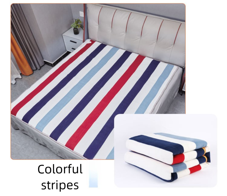 Intelligent Electric Blanket Household Single And Double Control Partition Temperature Adjustment Electric Blanket Nine Gear Adjustment Timed_maomaolike.com