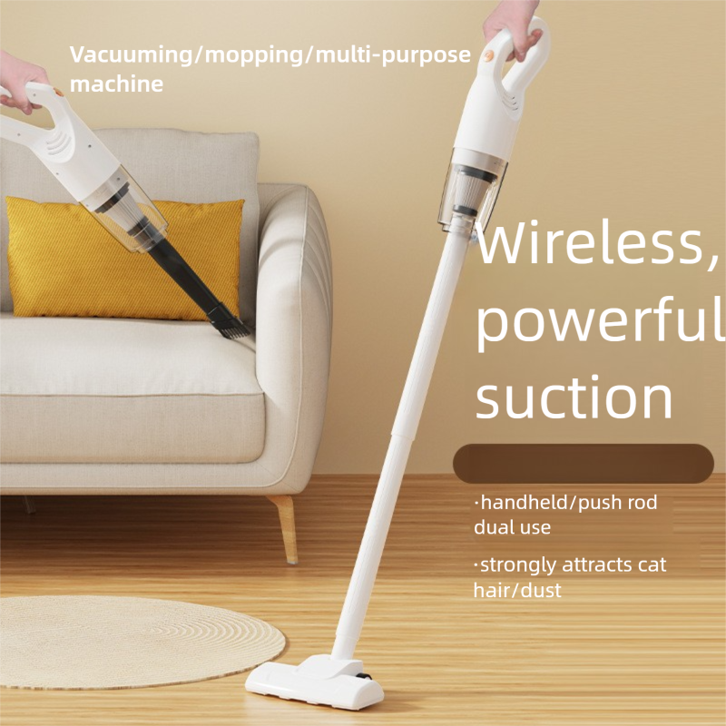 Nuovo aspirapolvere portatile senza fili portatile grande aspirazione multifunzionale per uso domestico piccolo integrato senza fili ricaricabile_voghion.com