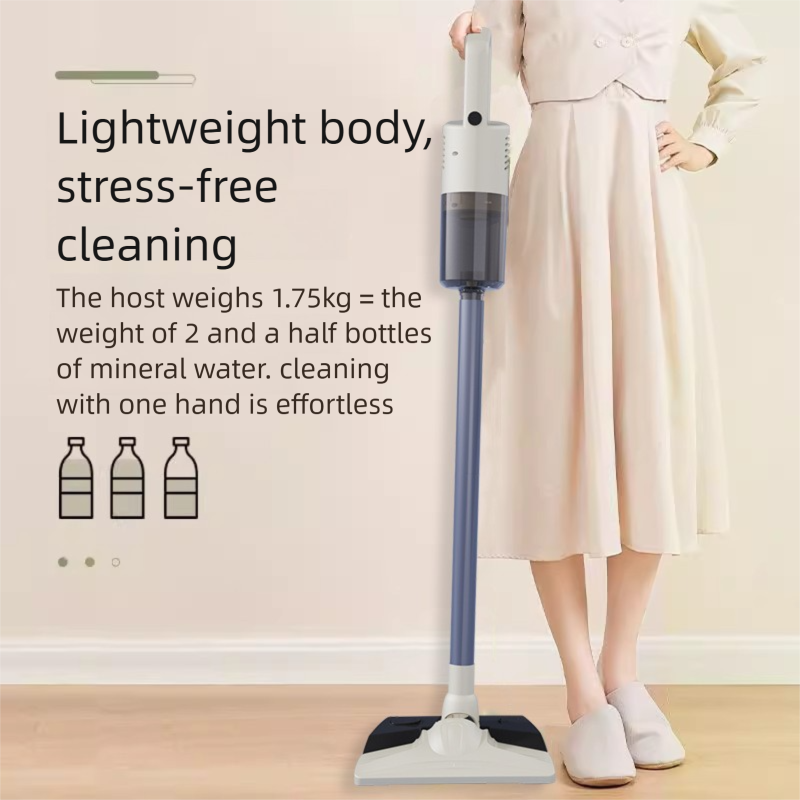 Wireless Vacuum Cleaner Household Large Suction Hair Removal And Dust Display Mop Washing Machine Integrated Portable Handheld Mop_voghion.com