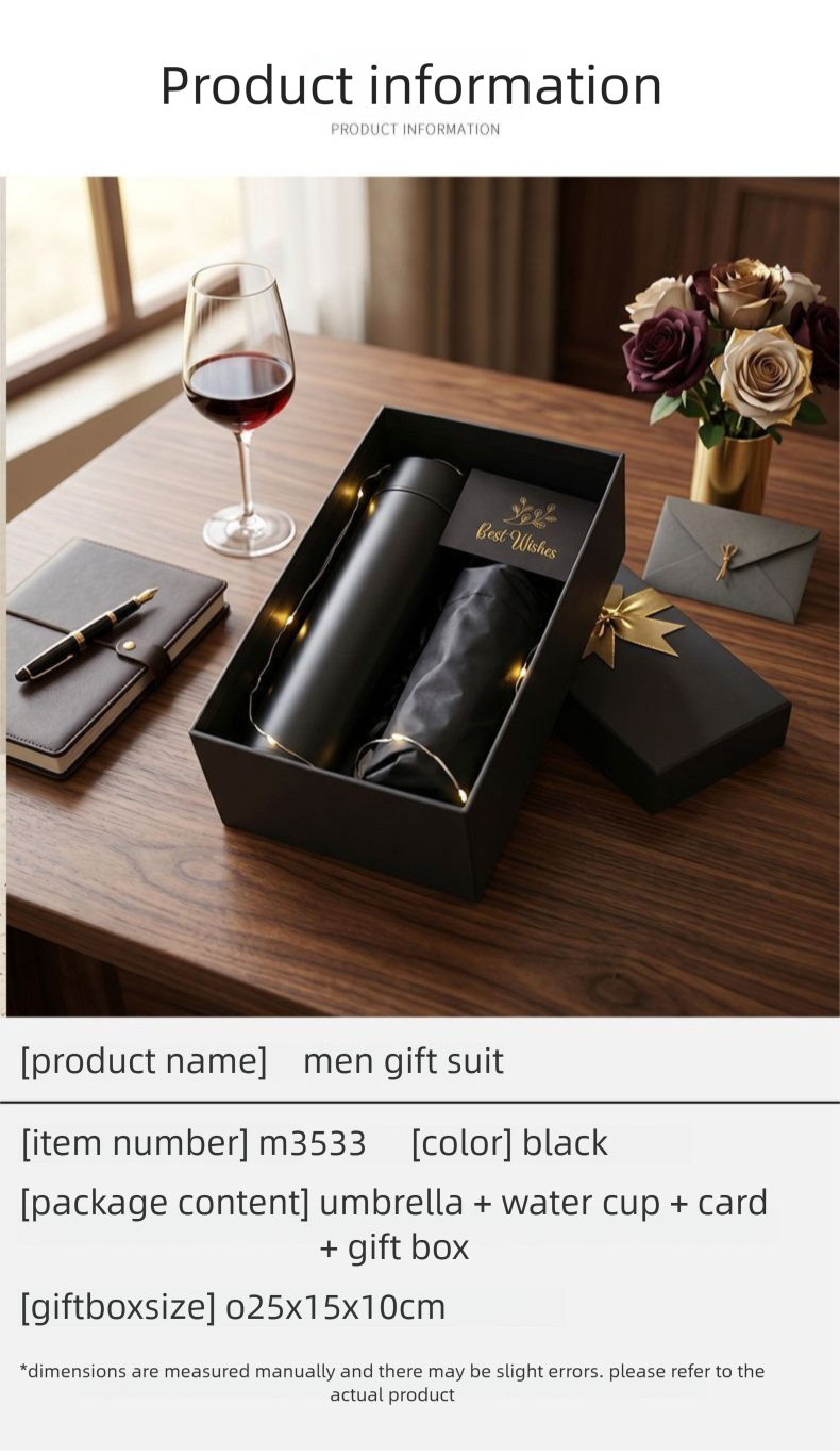 High-end Men’s Holiday Gift Set: Birthday Gift For Husband Or Boyfriend, Shaving Kit Gift Box—perfect For Father’s Day And Valentine’s Day._maomaolike.com