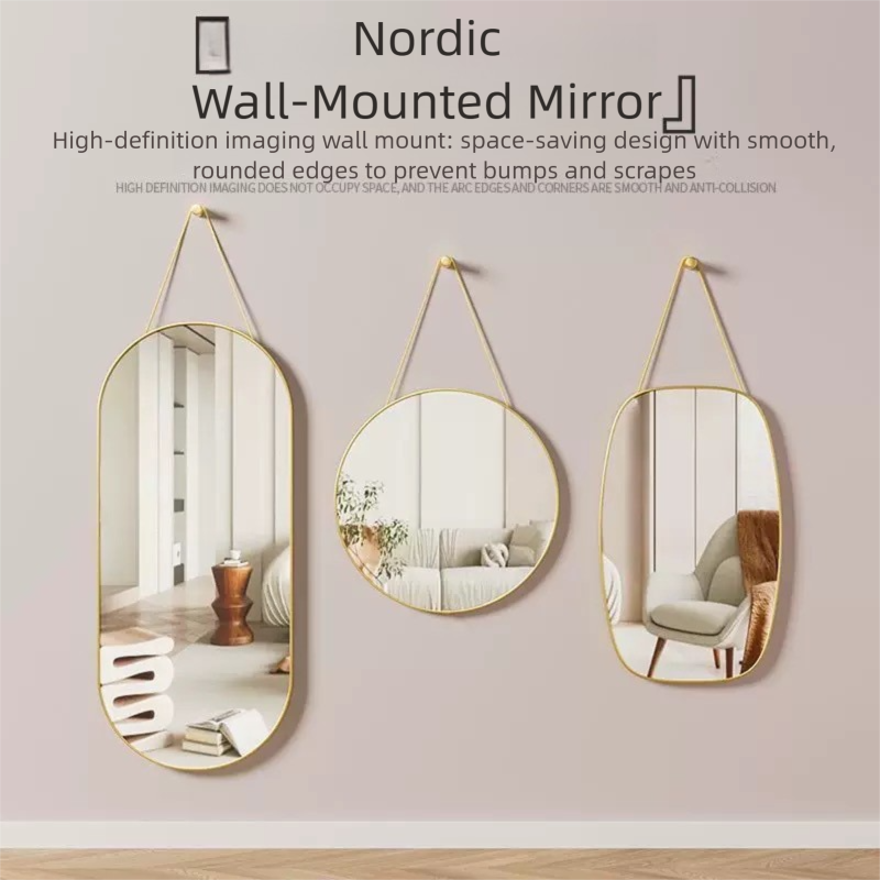 Specchio a parete rotondo per decorazione camera e cabina_voghion.com