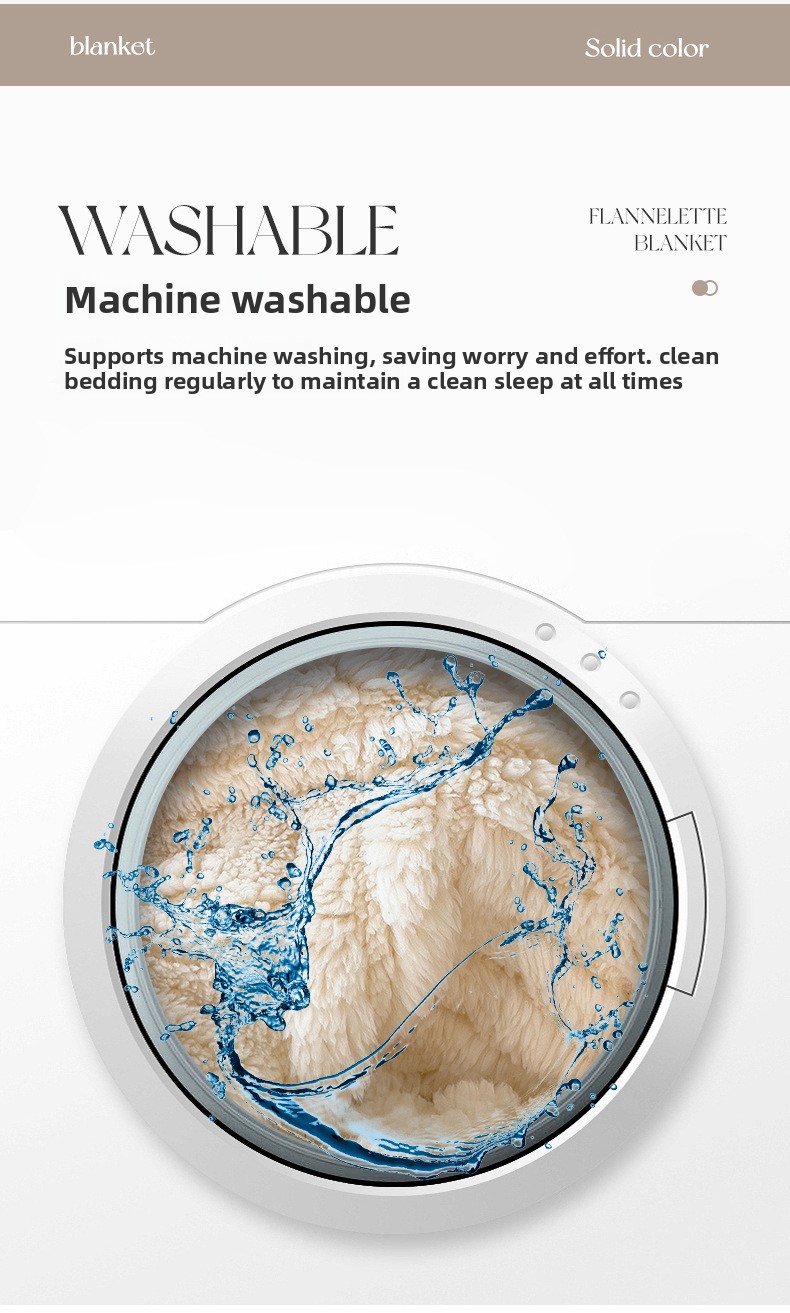 Soft Fleece Blanket For Home And Office Thickened Warm Throw_voghion.com