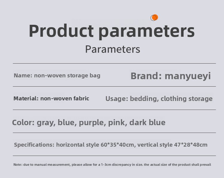 Storage Box For Clothes Household Fabric Transparent Visual Box_voghion.com