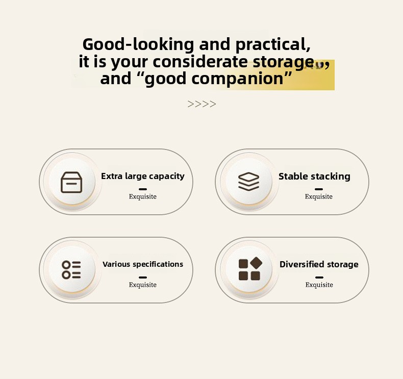 Storage Box With Lid For Home Organization And Desktop Storage_voghion.com