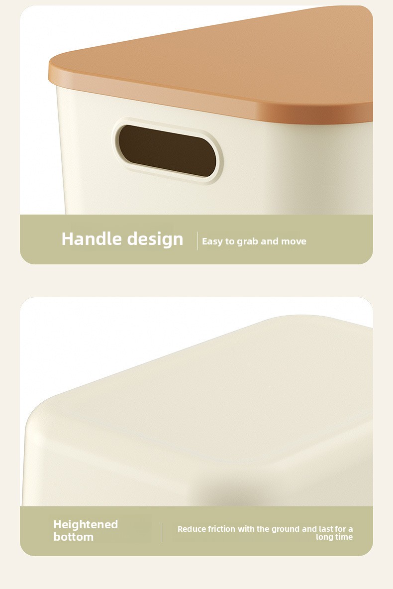 Storage Box With Lid For Home Organization And Desktop Storage_voghion.com