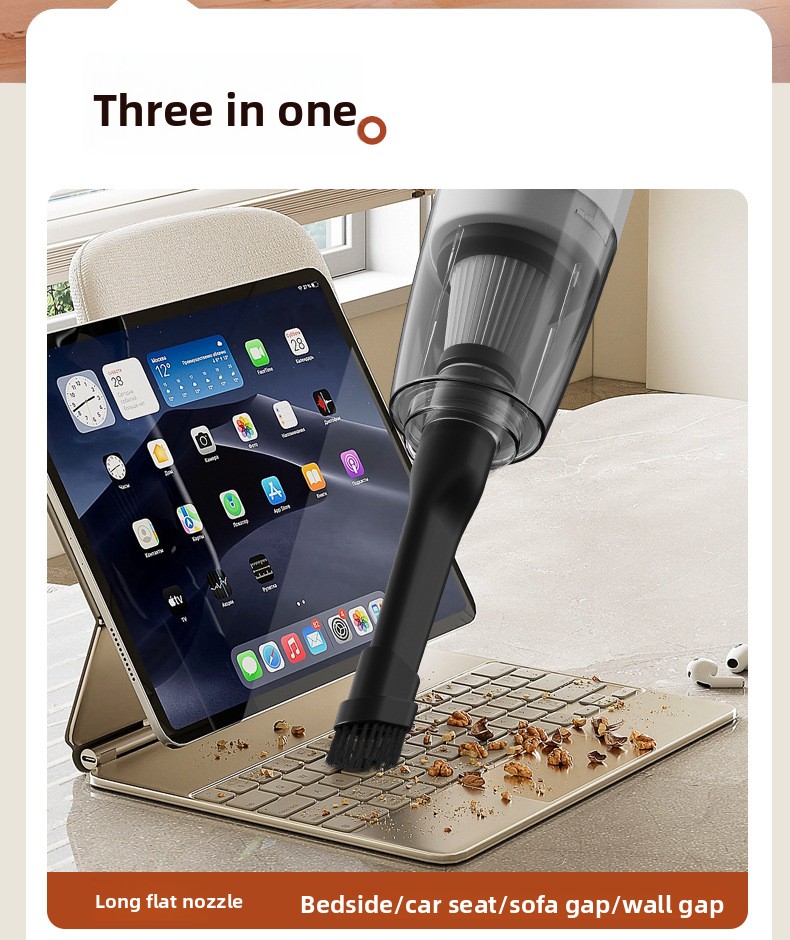 Nuovo aspirapolvere portatile senza fili portatile grande aspirazione multifunzionale per uso domestico piccolo integrato senza fili ricaricabile_voghion.com