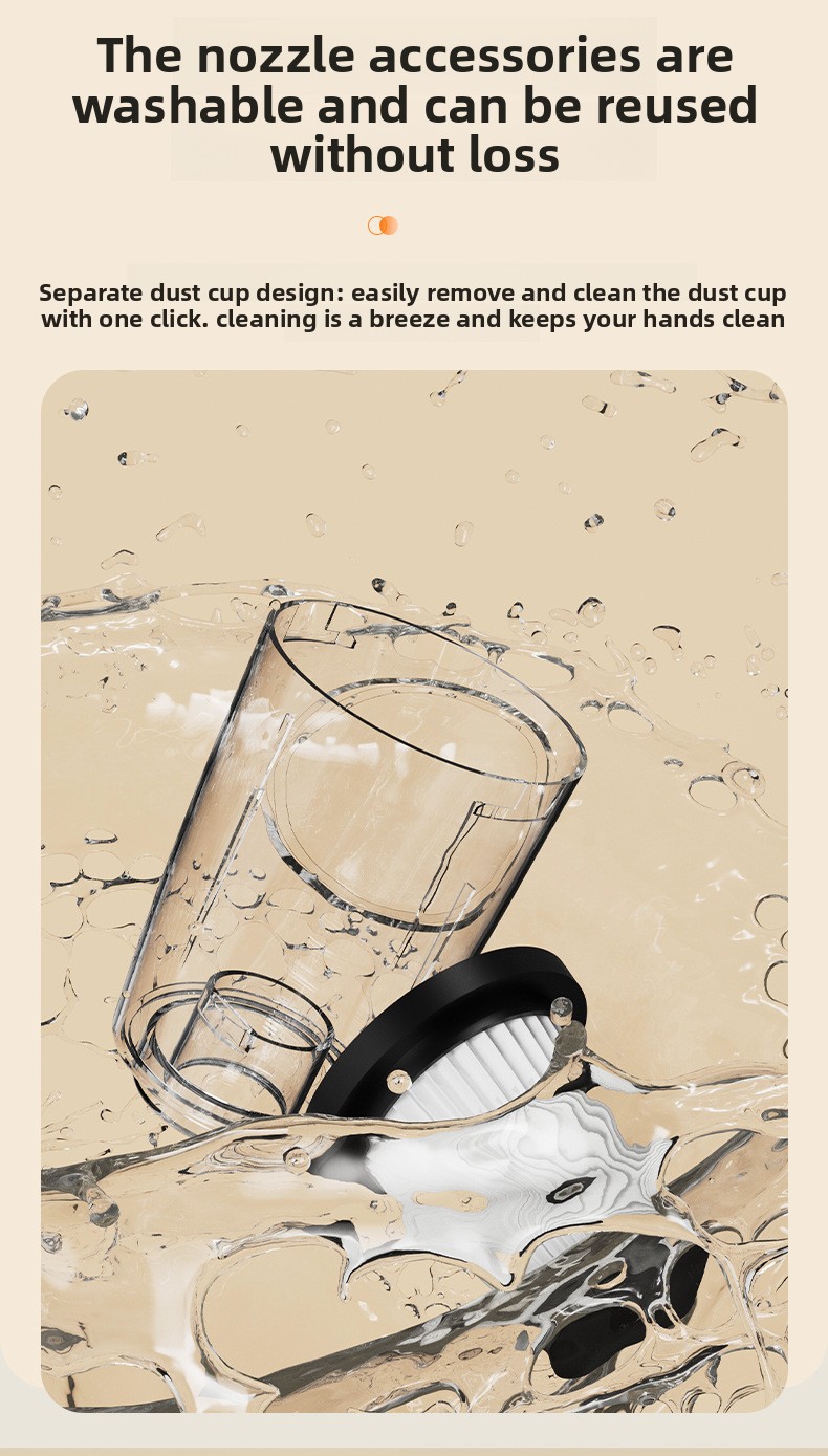 Nuovo aspirapolvere portatile senza fili portatile grande aspirazione multifunzionale per uso domestico piccolo integrato senza fili ricaricabile_voghion.com