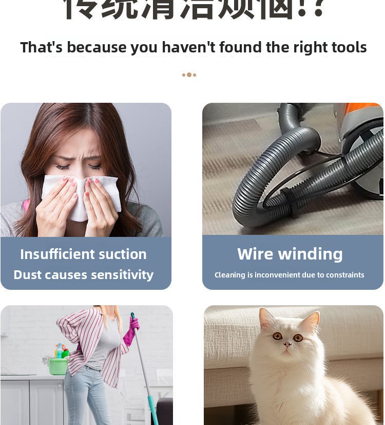 Wireless Vacuum Cleaner For Home With Dust Display And Mop_voghion.com