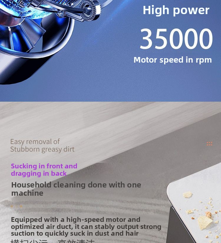 Wireless Vacuum Cleaner For Home With Dust Display And Mop_voghion.com