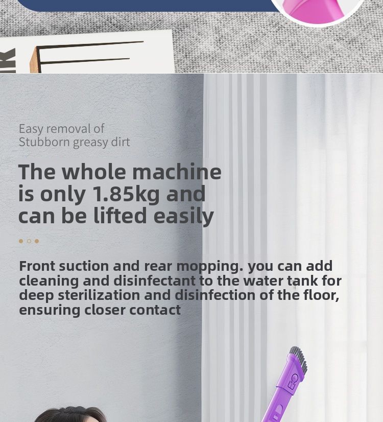 Wireless Vacuum Cleaner For Home With Dust Display And Mop_voghion.com