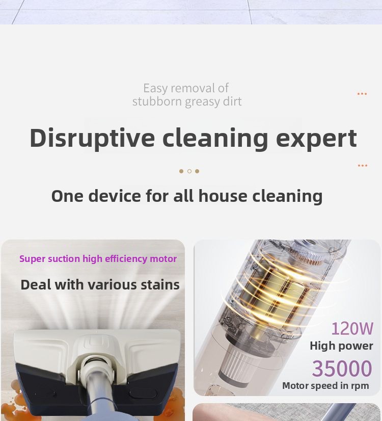 Wireless Vacuum Cleaner For Home With Dust Display And Mop_voghion.com