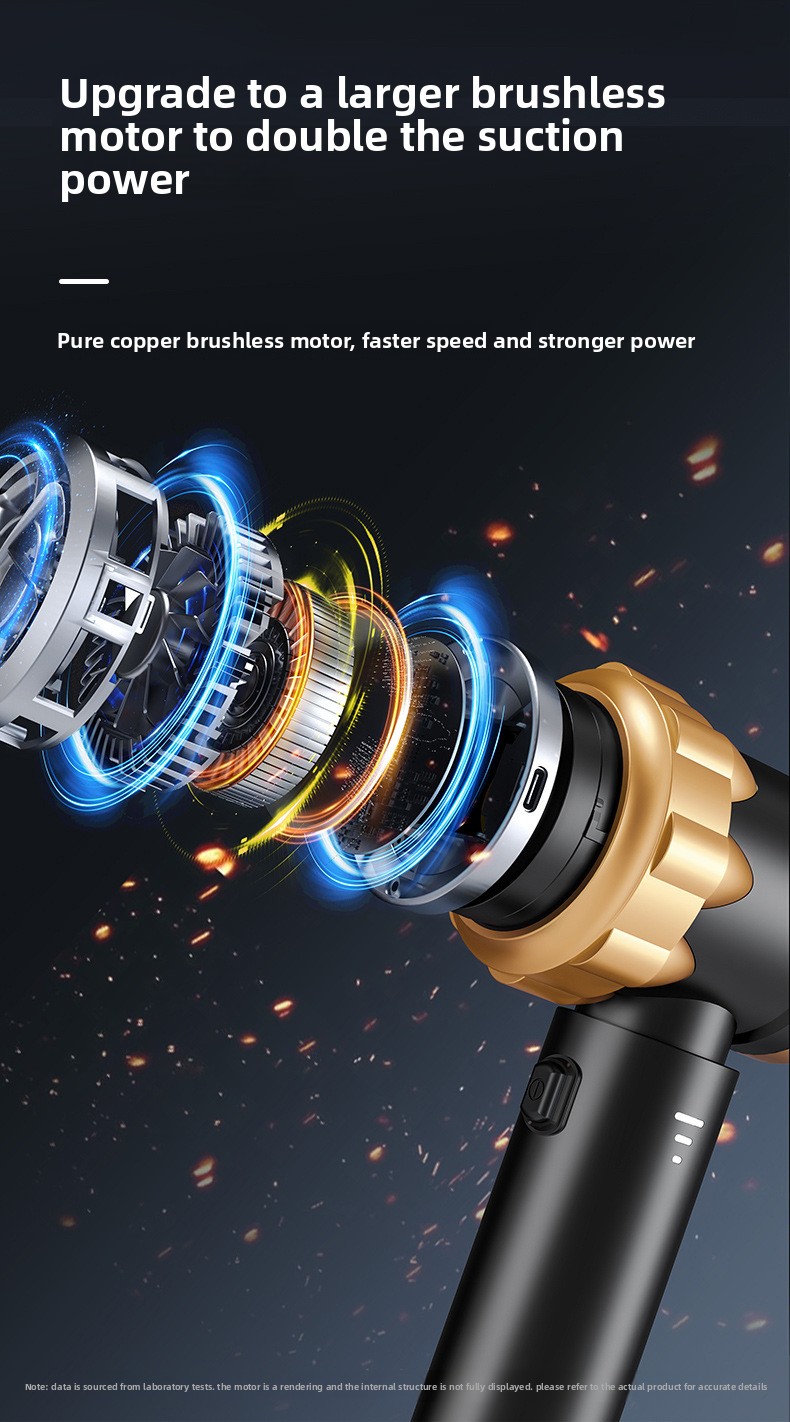 Car And Home Vacuum Cleaner With Powerful Suction And Blower_voghion.com