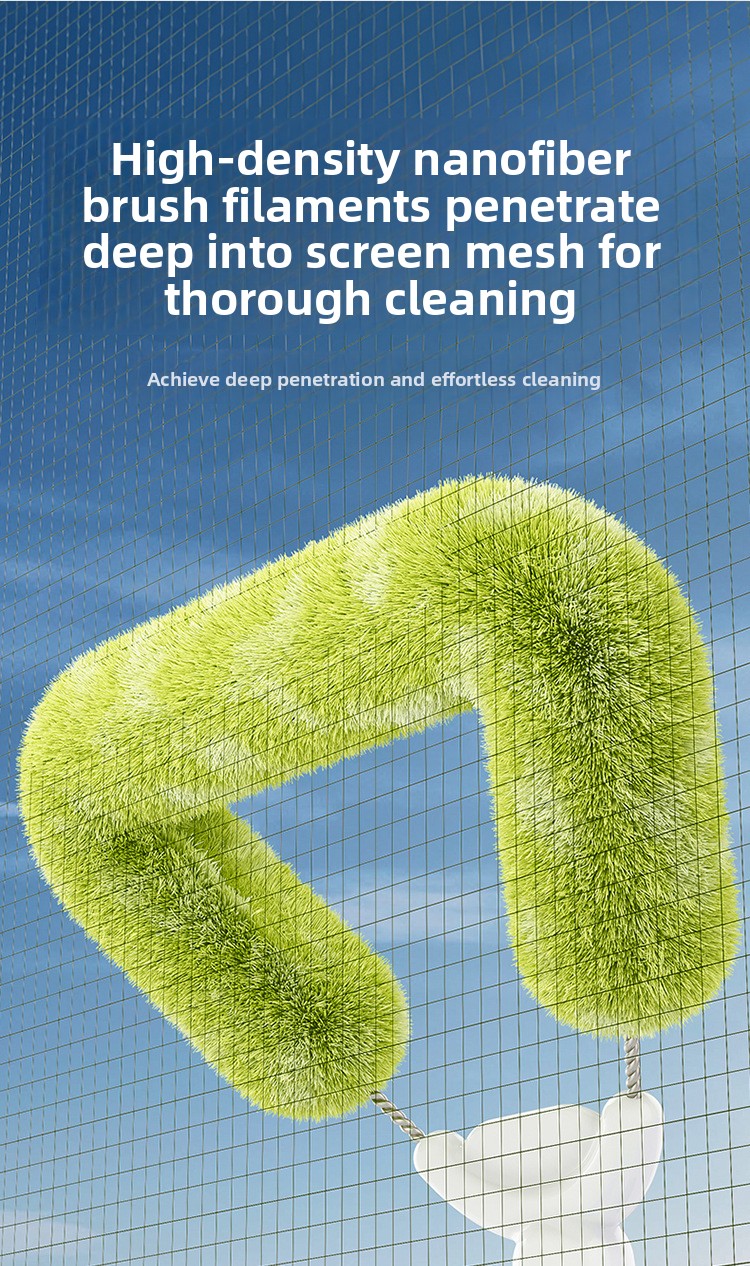 Screen Cleaning Brush Set For Window Screens Dust Removal Tool_voghion.com