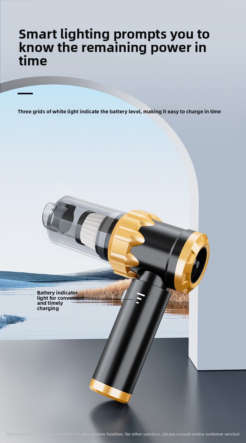 Car And Home Vacuum Cleaner With Powerful Suction And Blower_voghion.com