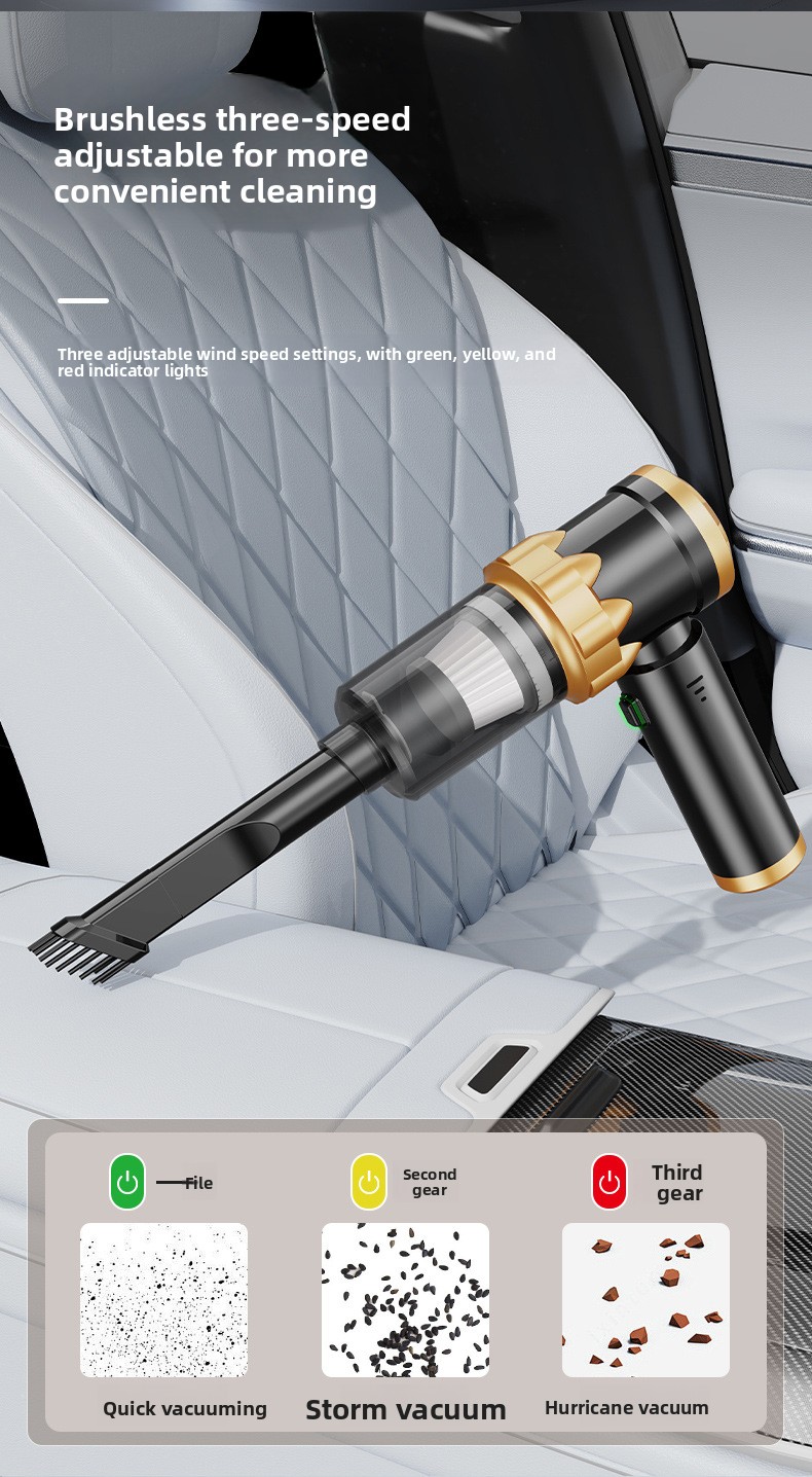 Car And Home Vacuum Cleaner With Powerful Suction And Blower_voghion.com