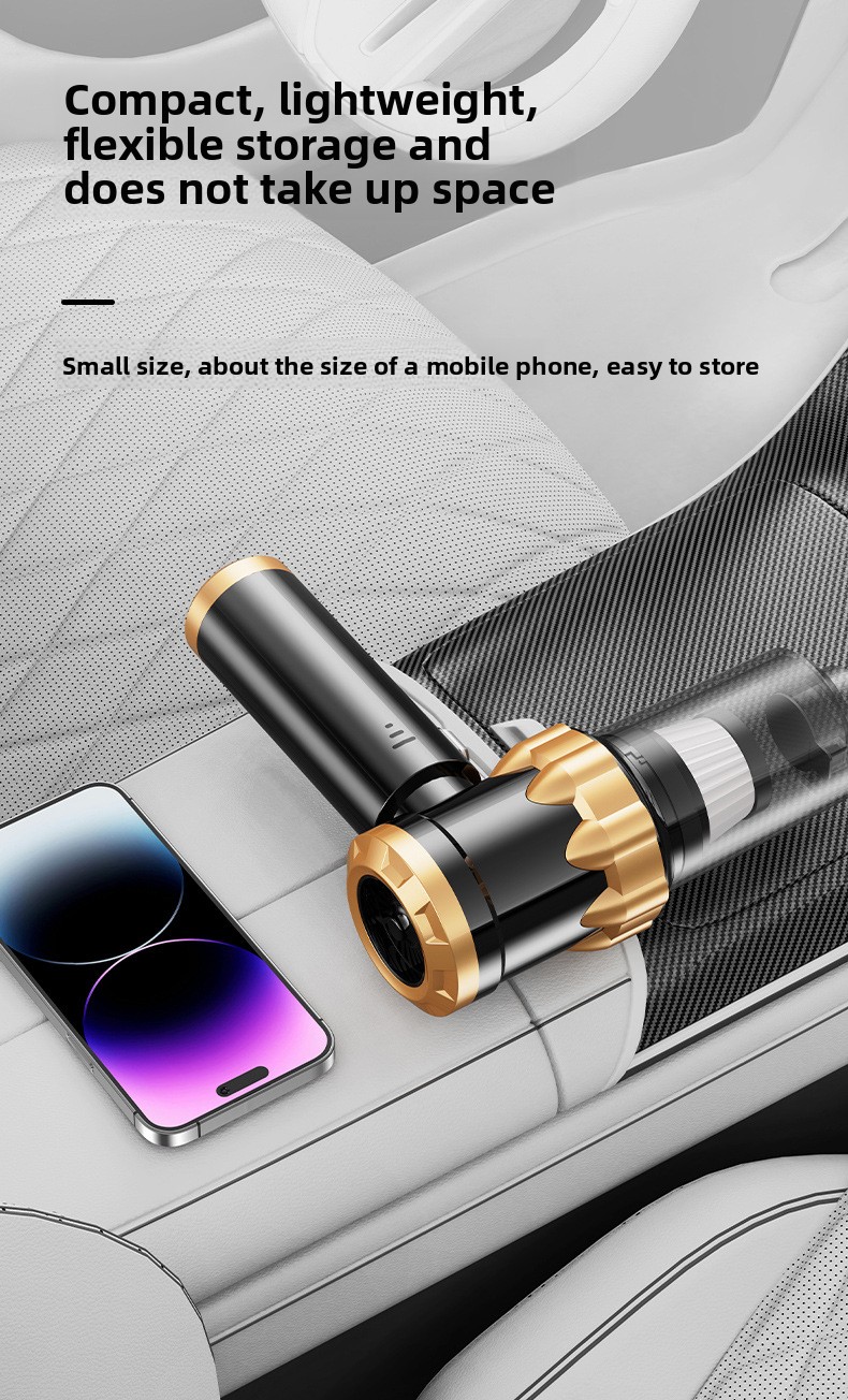 Car And Home Vacuum Cleaner With Powerful Suction And Blower_voghion.com
