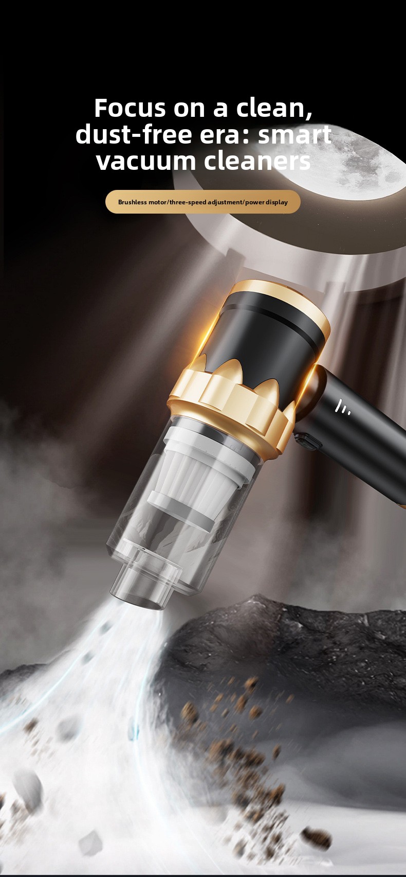 Car And Home Vacuum Cleaner With Powerful Suction And Blower_voghion.com