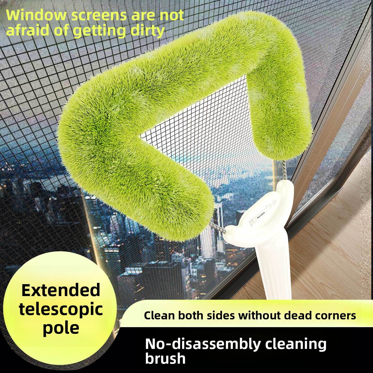 Screen Cleaning Artifact No Dismantling And Washing Cleaning Screen Window Brush Window Wet And Dry Dust Removal Brush Cleaning Brush Window Brush_voghion.com