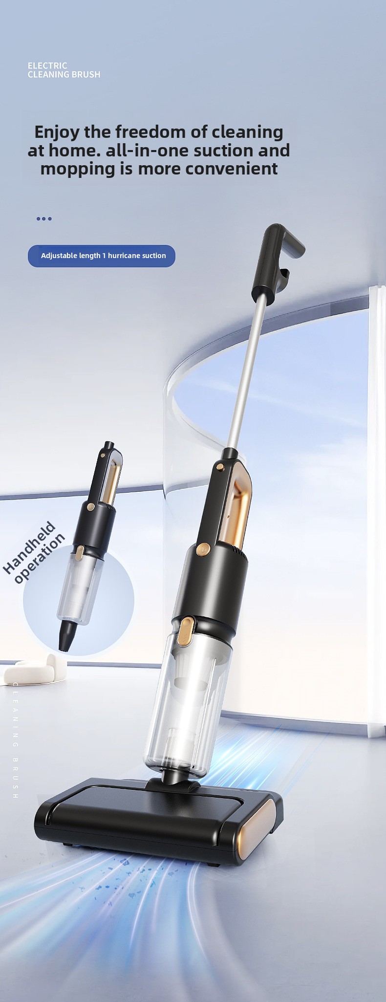 Powerful Handheld Vacuum Cleaner For Deep Cleaning And Dust Removal_voghion.com