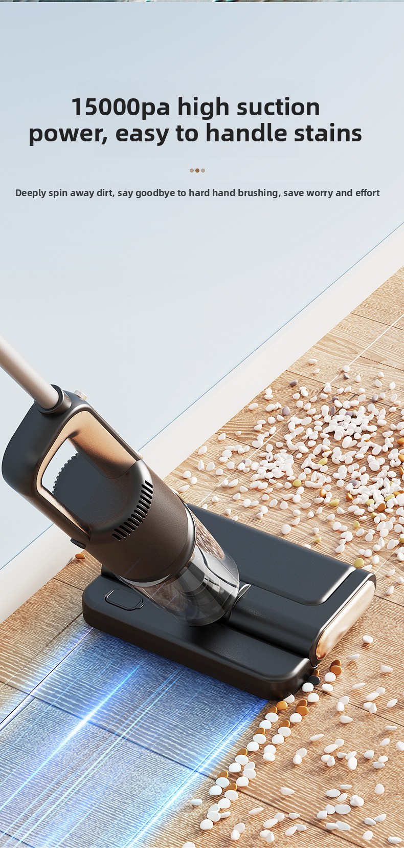 Powerful Handheld Vacuum Cleaner For Deep Cleaning And Dust Removal_voghion.com