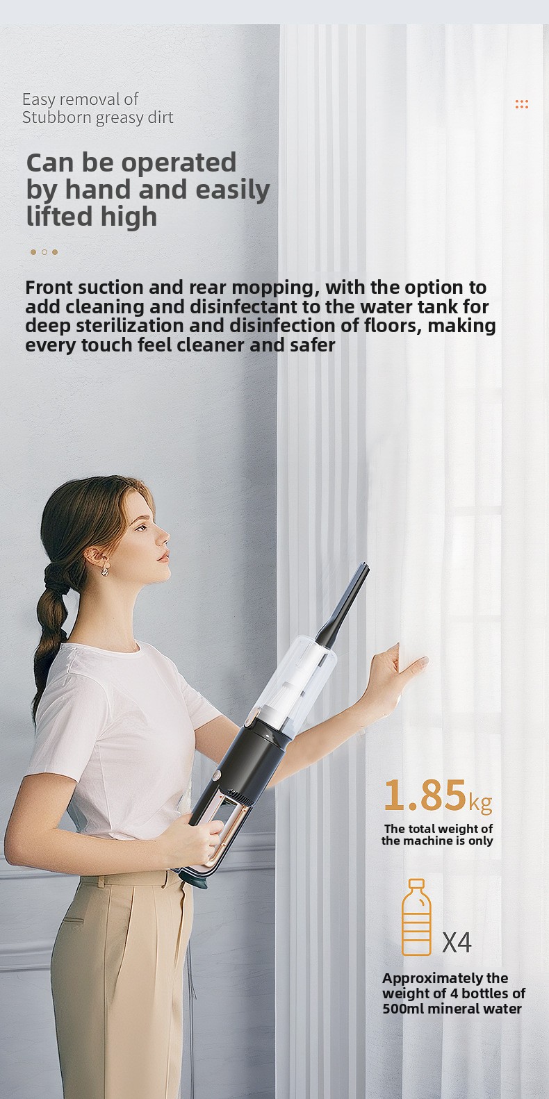 Powerful Handheld Vacuum Cleaner For Deep Cleaning And Dust Removal_voghion.com