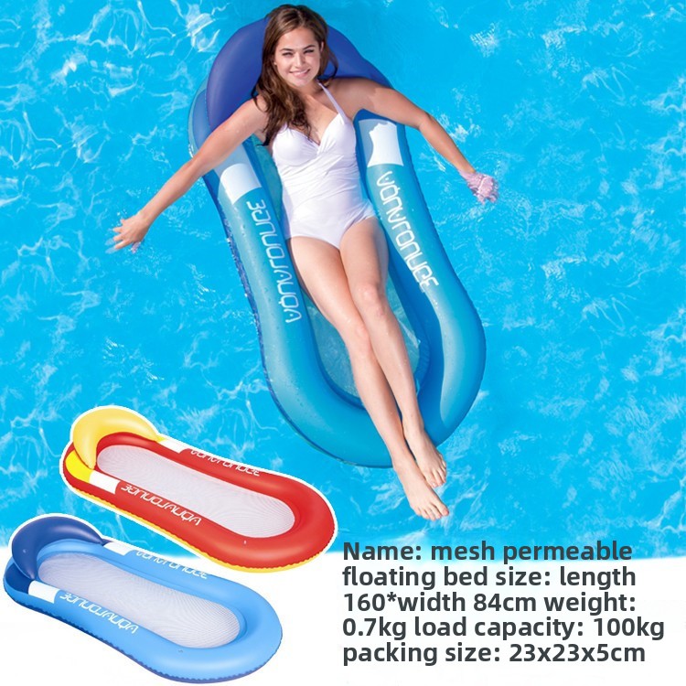 Inflatable Watermelon Swan Double Float Pool Lounger Beach Mat_voghion.com