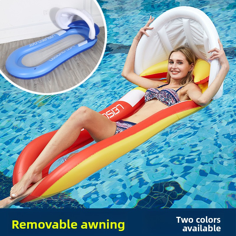 Inflatable Watermelon Swan Double Float Pool Lounger Beach Mat_voghion.com