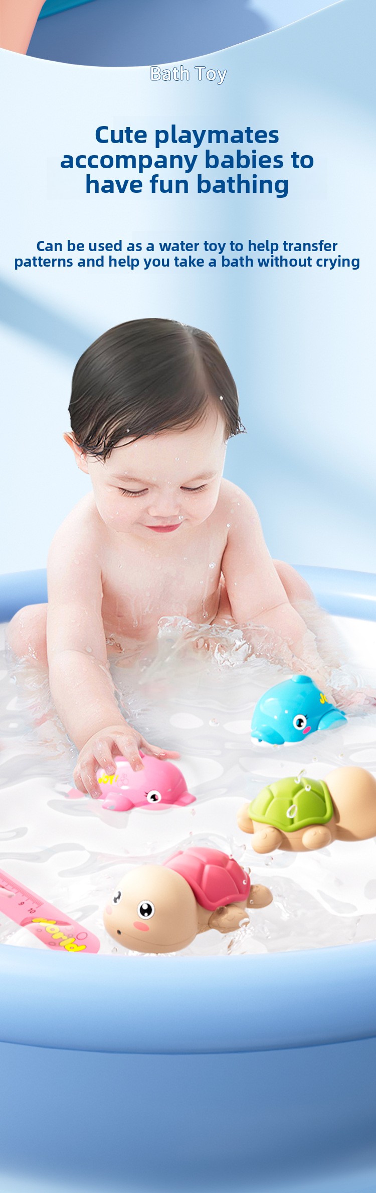 Summer Cartoon Turtle And Dolphin Water Gun Wrist Sprayer_voghion.com