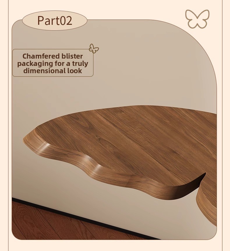 Small Coffee Sofa Movable Minimalist Side Bedside Butterfly Shelf, Balcony Tea Table, Artistic Table_voghion.com