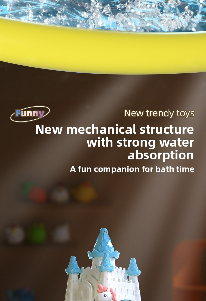 Jouet de bain licorne à jet d eau pour bébé et enfant_voghion.com