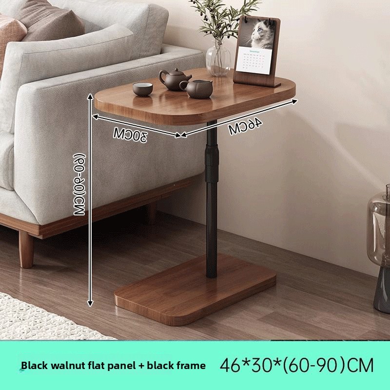 Table, Bedroom Bedside Table, Sofa Side Table, Lift-top Marble-edged Side Table, Coffee Table, Living Room Small Bedside Table For Home Use_voghion.com