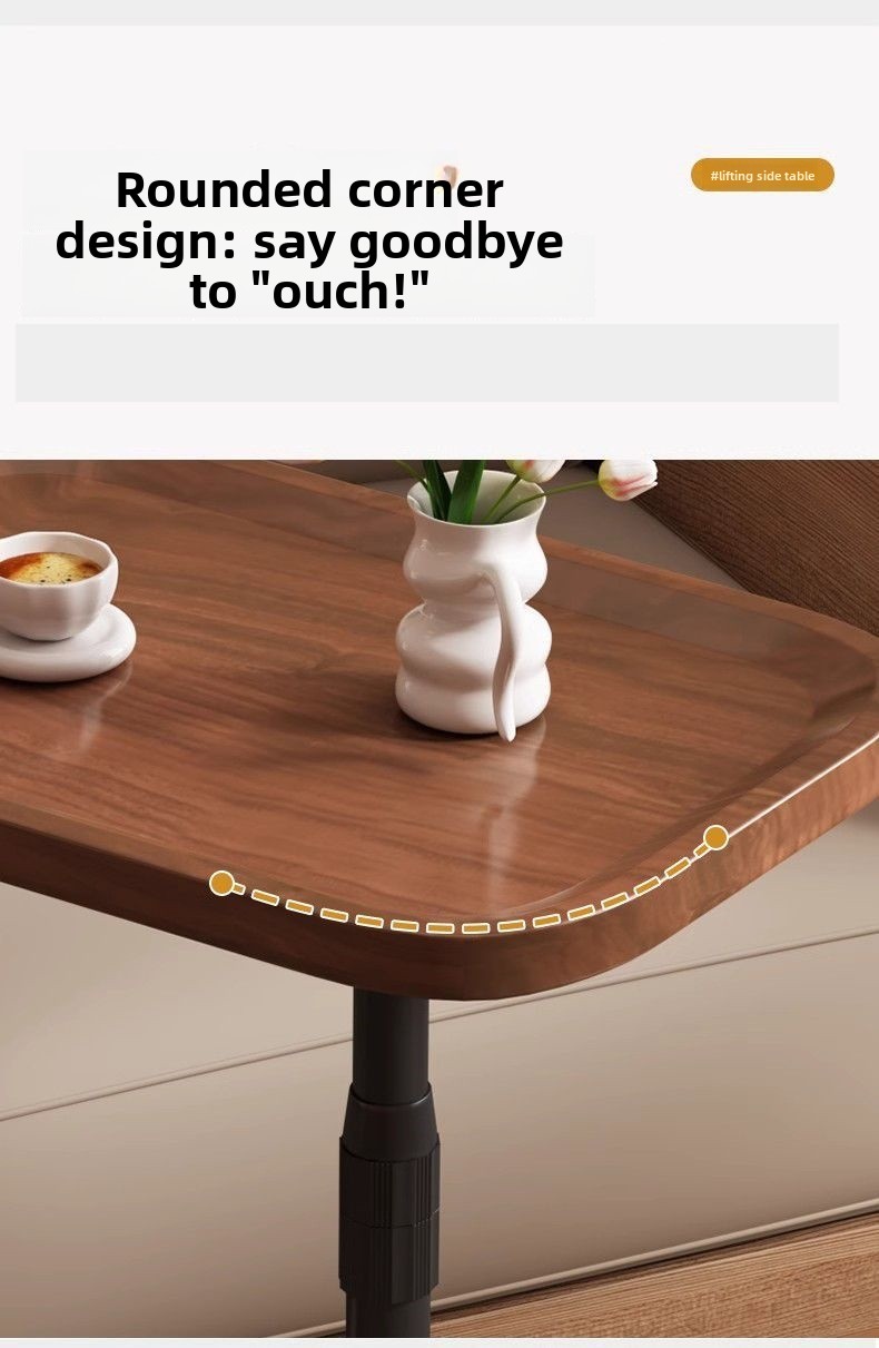 Marble Bedside Table With Lift-top Design For Living Room_voghion.com