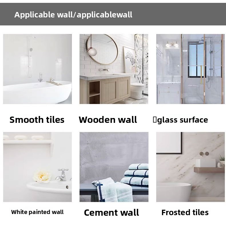 Pebble Pattern Shower Curtain Transparent Waterproof Mildew Free_voghion.com